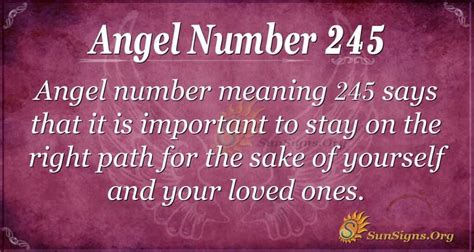 245 angel number|245 Angel Number Meaning